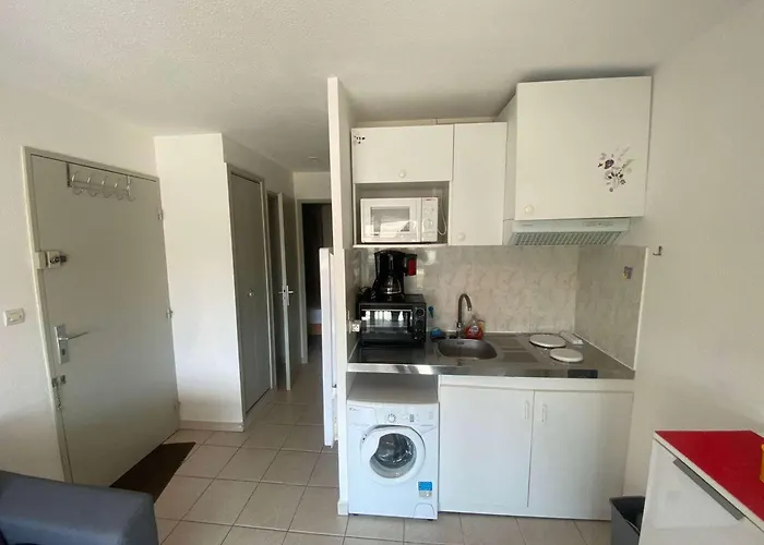 2p Avec Piscine, Terrasse Et Parking Privé à - Fr-1-326-800 Marseillan (Herault)